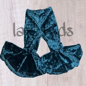 Baby/Toddler Velvet Bell Bottoms